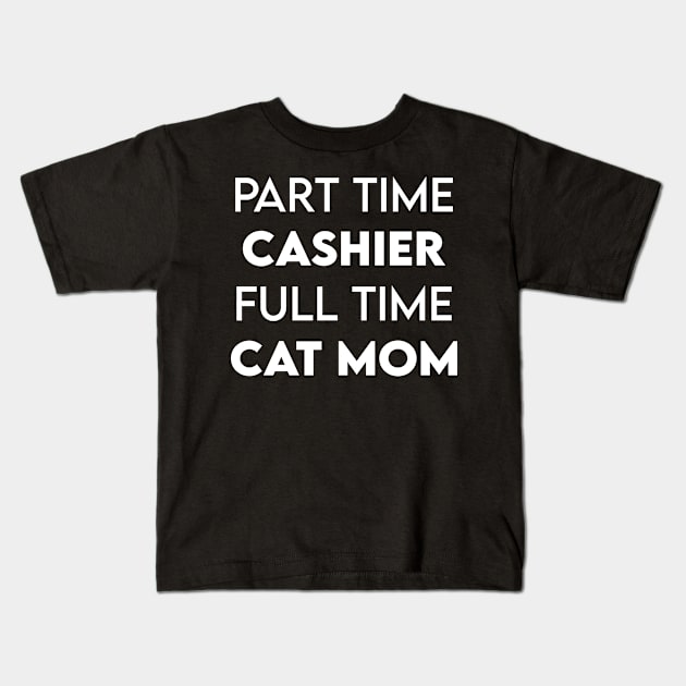 cashier Kids T-Shirt by Elhisodesigns